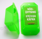 Plastkåpa NKA grön