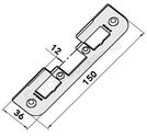 Step 40 Monteringsstolpe ST4010 plan
